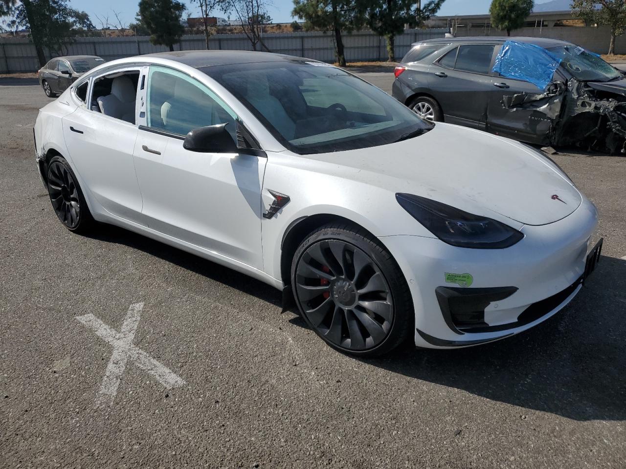 Lot #3029418699 2022 TESLA MODEL 3