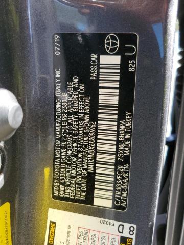 2019 TOYOTA C-HR XLE - NMTKHMBX6KR096962
