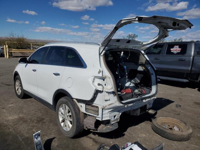 KIA SORENTO LX 2016 white  gas 5XYPG4A38GG069386 photo #3