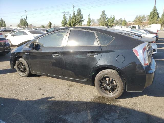 TOYOTA PRIUS 2012 black hatchbac hybrid engine JTDKN3DU0C1515328 photo #3