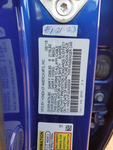 2018 HONDA ACCORD SPO - 1HGCV1F32JA220324