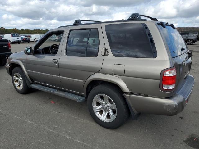 NISSAN PATHFINDER 2004 gray  gas JN8DR09Y34W913634 photo #3