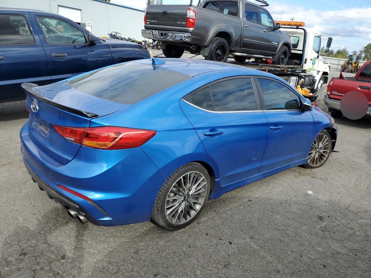 Lot #2989333565 2017 HYUNDAI ELANTRA SP