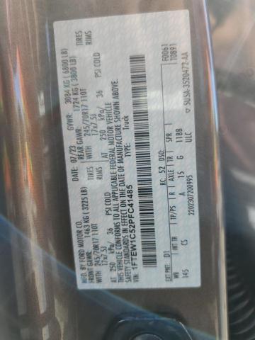 2023 FORD F150 SUPER - 1FTEW1C52PFC41485