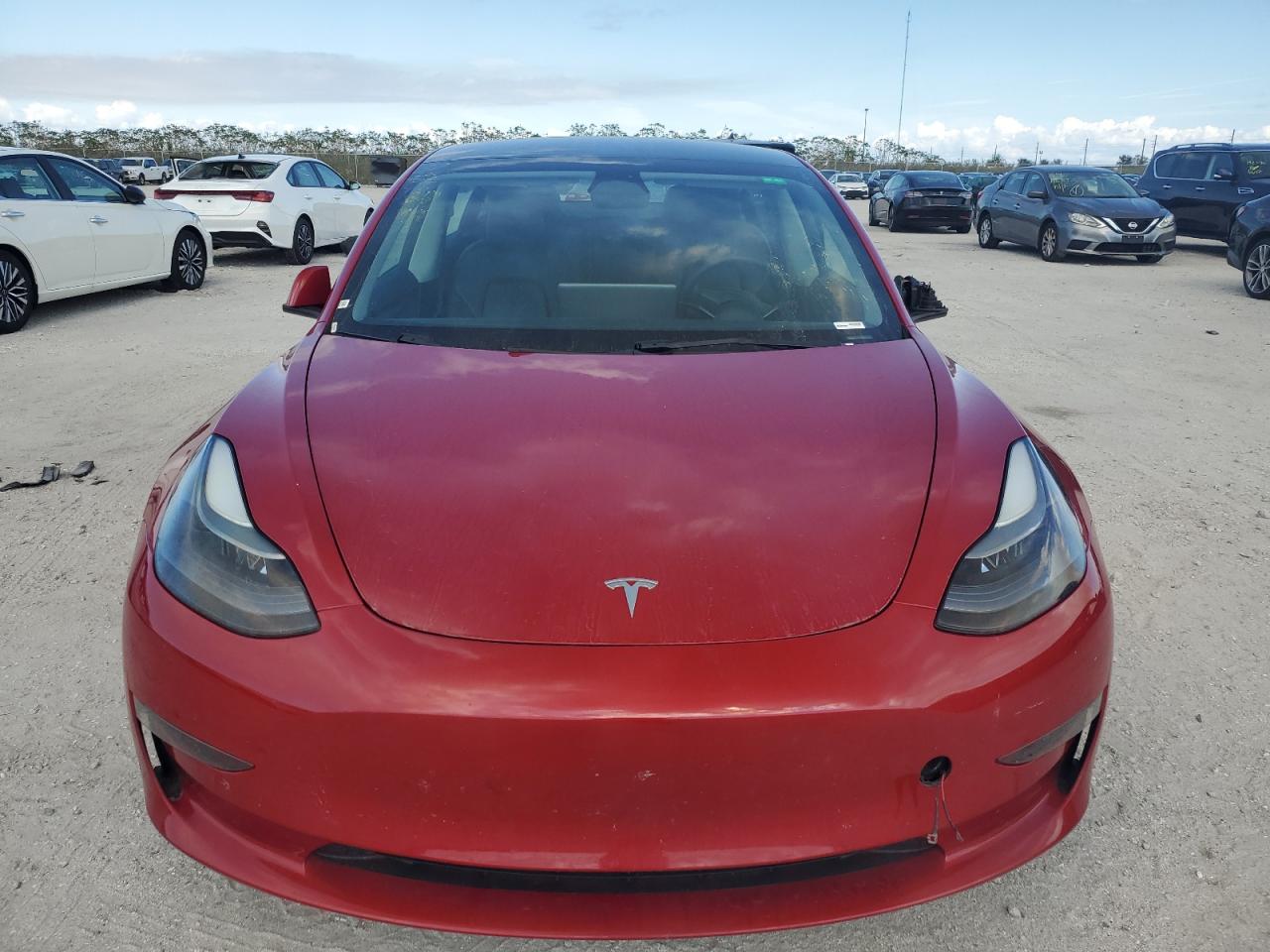 Lot #3028506936 2023 TESLA MODEL 3