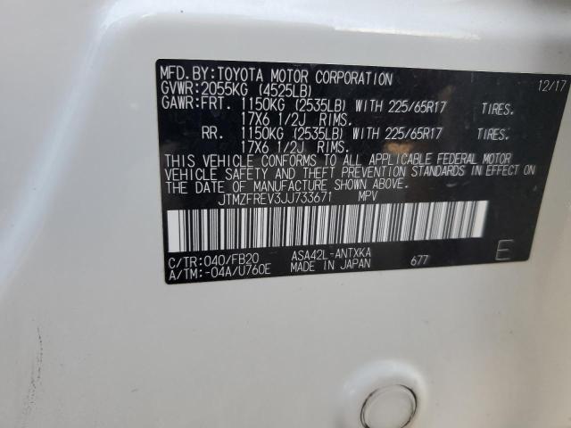 2018 TOYOTA RAV4 LE - JTMZFREV3JJ733671