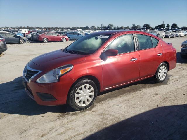 NISSAN VERSA S 2016 red sedan 4d gas 3N1CN7AP2GL808417 photo #1