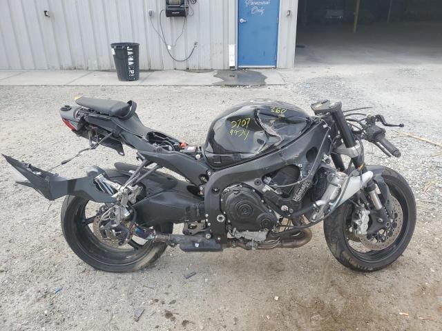 SUZUKI GSX-R600 2012 black  gas JS1GN7FA1C2101401 photo #1