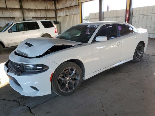 DODGE CHARGER GT 2019 white  flexible fuel 2C3CDXHG7KH686357 photo #1