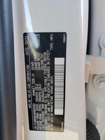 2021 VOLVO XC60 T8 RE YV4BR0DKXM1814762