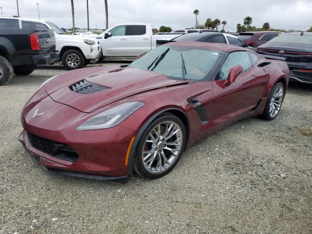 CHEVROLET CORVETTE Z 2016 burgundy  gas 1G1YS2D65G5602938 photo #1