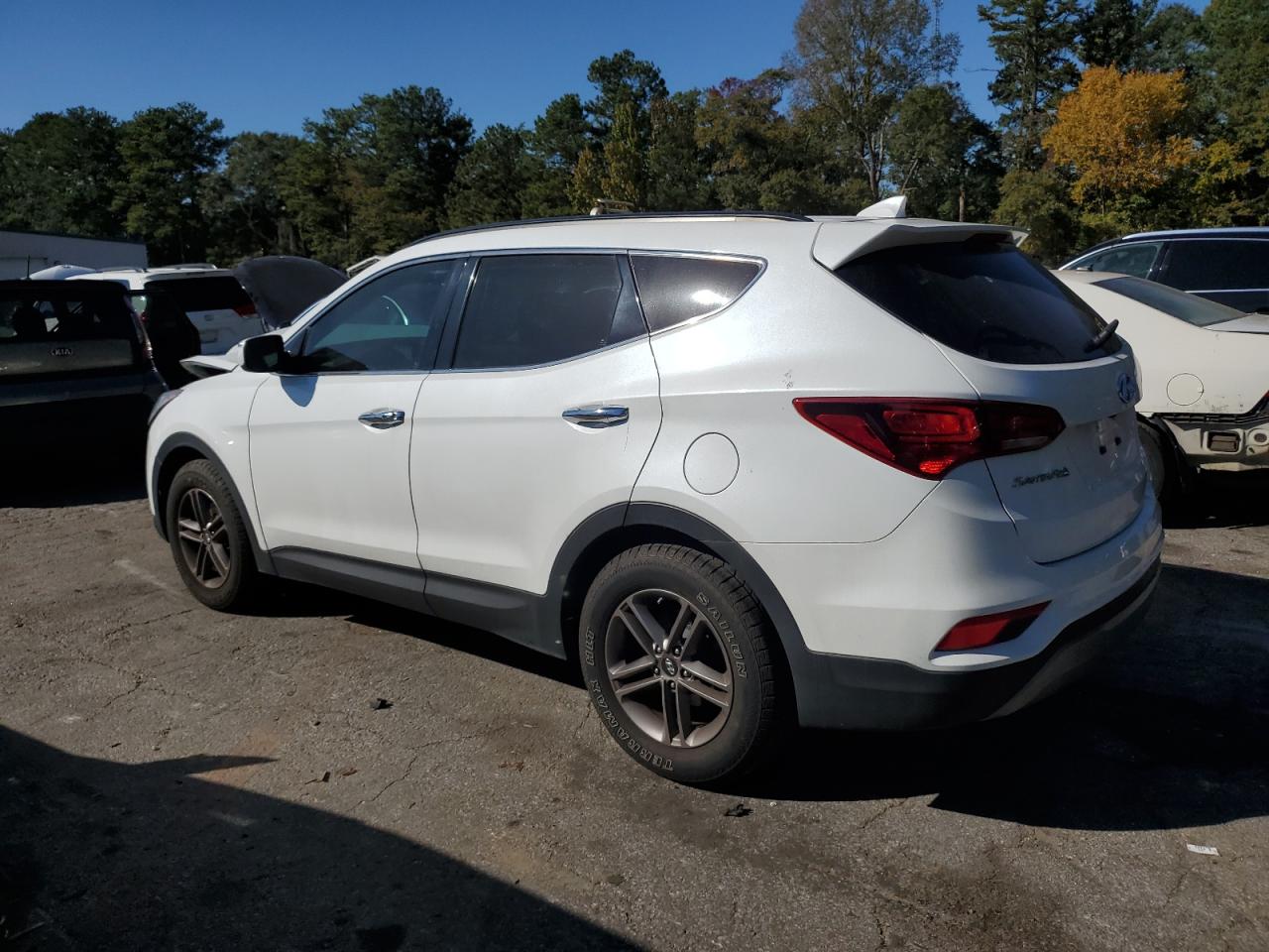 Lot #3022936130 2017 HYUNDAI SANTA FE S