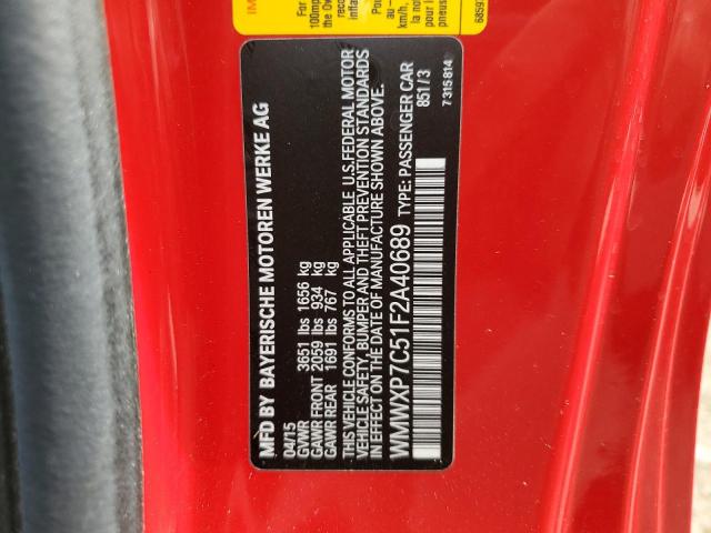 2015 MINI COOPER S - WMWXP7C51F2A40689