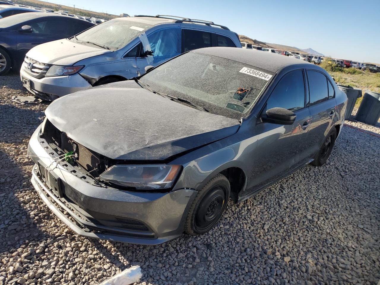 Lot #2888647169 2016 VOLKSWAGEN JETTA S