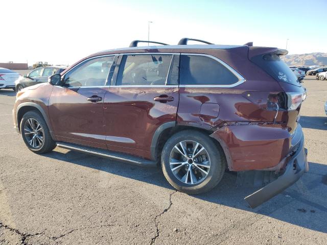 VIN 5TDKKRFH7GS172554 2016 Toyota Highlander, Xle no.2