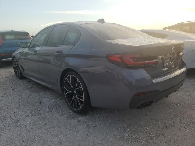 BMW 530 I 2022 gray  gas WBA53BH04NWX50483 photo #3