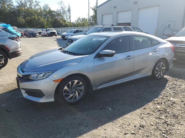 HONDA CIVIC EX 2017 silver  gas 19XFC2F75HE059551 photo #1