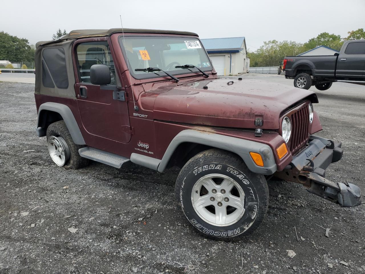 Lot #2994143374 2004 JEEP WRANGLER /