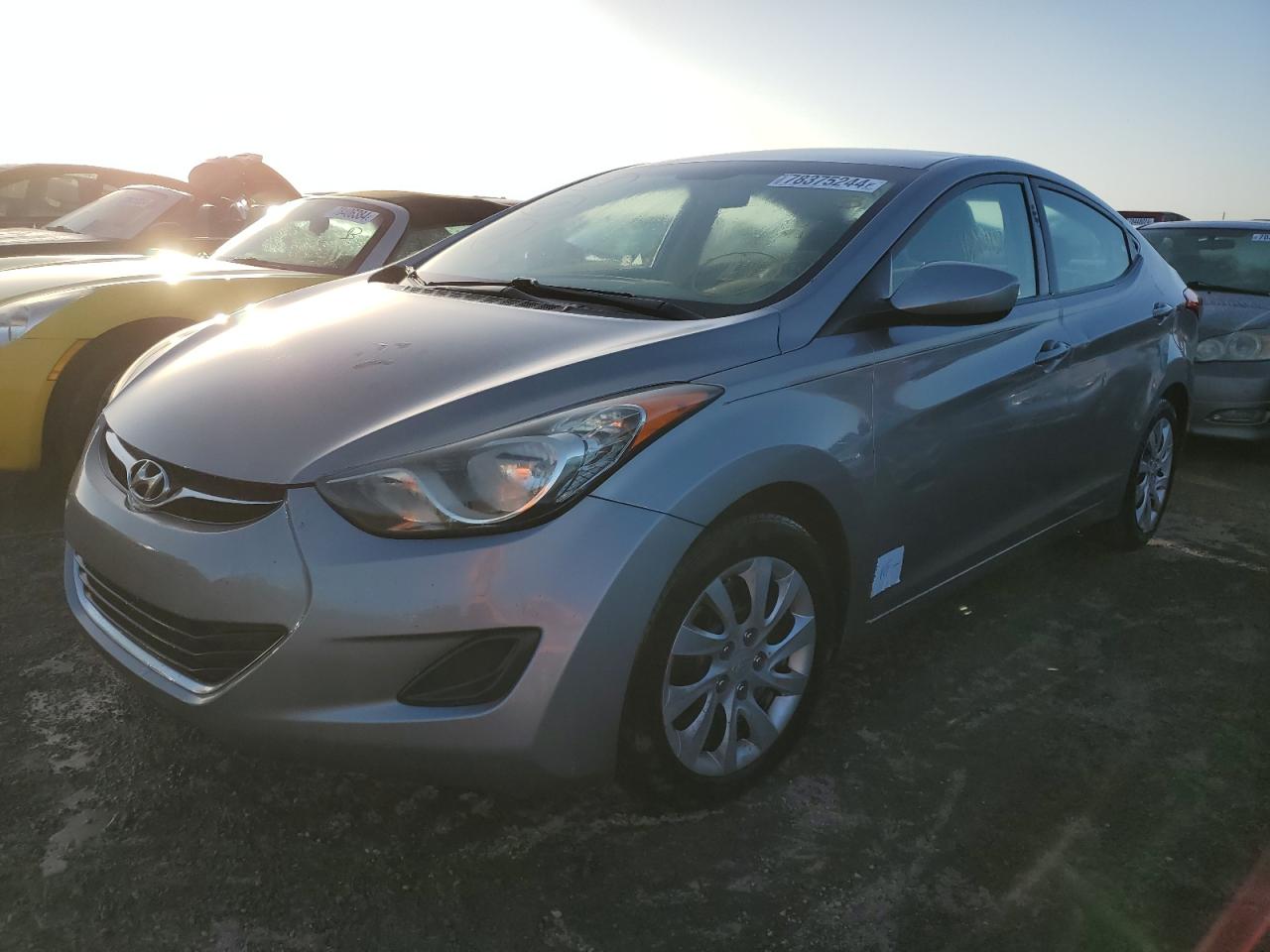 Lot #2986717128 2012 HYUNDAI ELANTRA GL