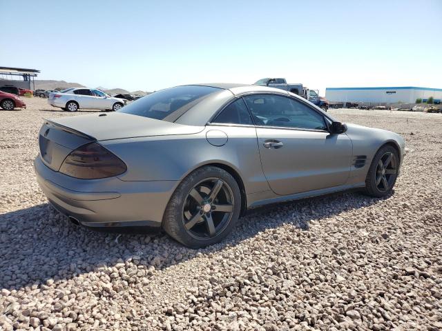 MERCEDES-BENZ SL 500 2006 charcoal roadster gas WDBSK75F16F113419 photo #4