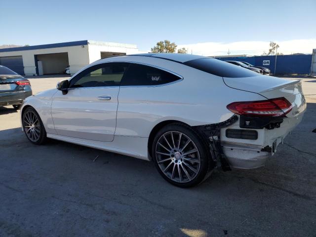 MERCEDES-BENZ C 300 2017 white coupe gas WDDWJ4JBXHF362723 photo #3