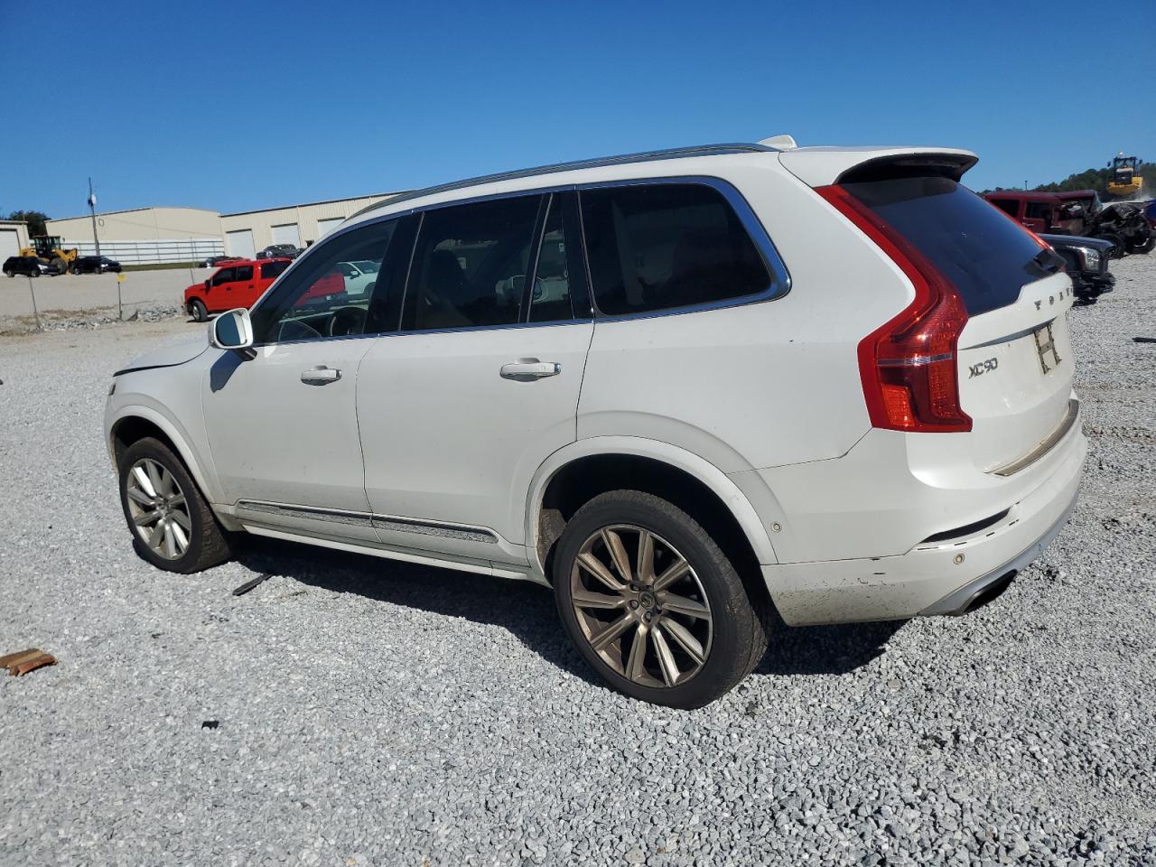 VOLVO XC90 T6 2017 white  gas YV4A22PL1H1144444 photo #3