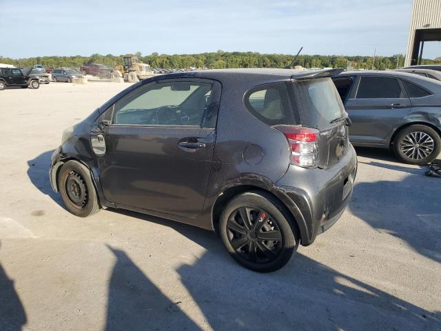 TOYOTA SCION IQ 2013 gray hatchbac gas JTNJJXB08DJ022637 photo #3