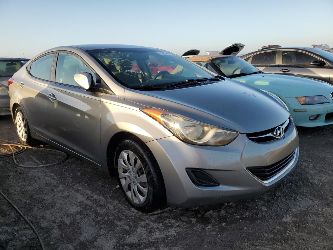 Lot #2986717128 2012 HYUNDAI ELANTRA GL