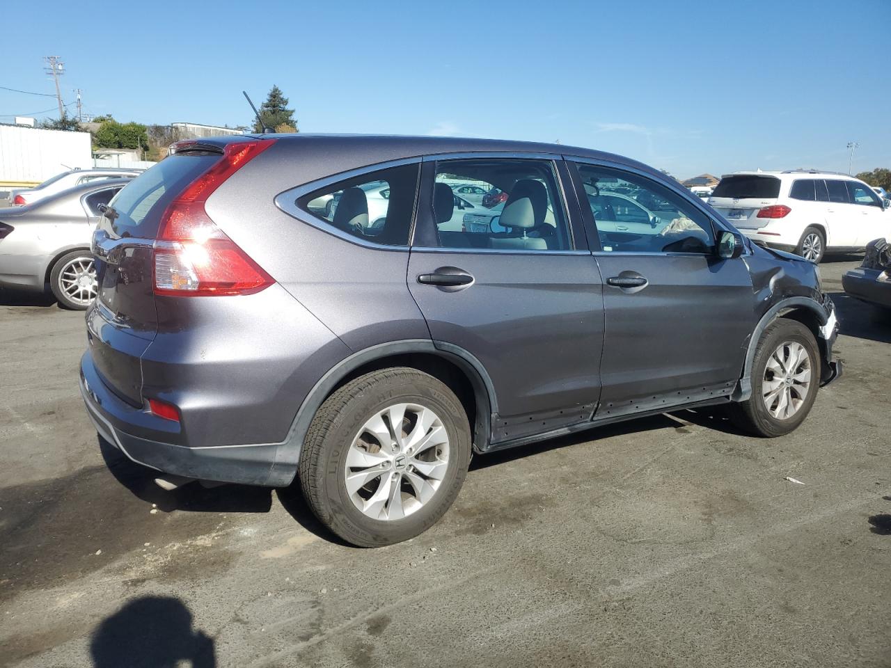 Lot #3029323690 2015 HONDA CR-V LX