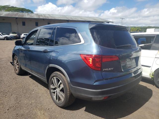 HONDA PILOT LX 2016 blue  gas 5FNYF6H12GB099997 photo #3