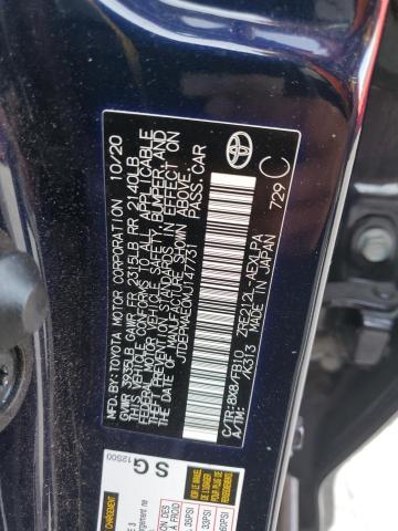2021 TOYOTA COROLLA LE - JTDEPMAE0MJ147731