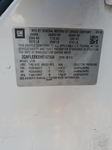 2017 CHEVROLET EQUINOX LS - 2GNFLEEKXH6147994