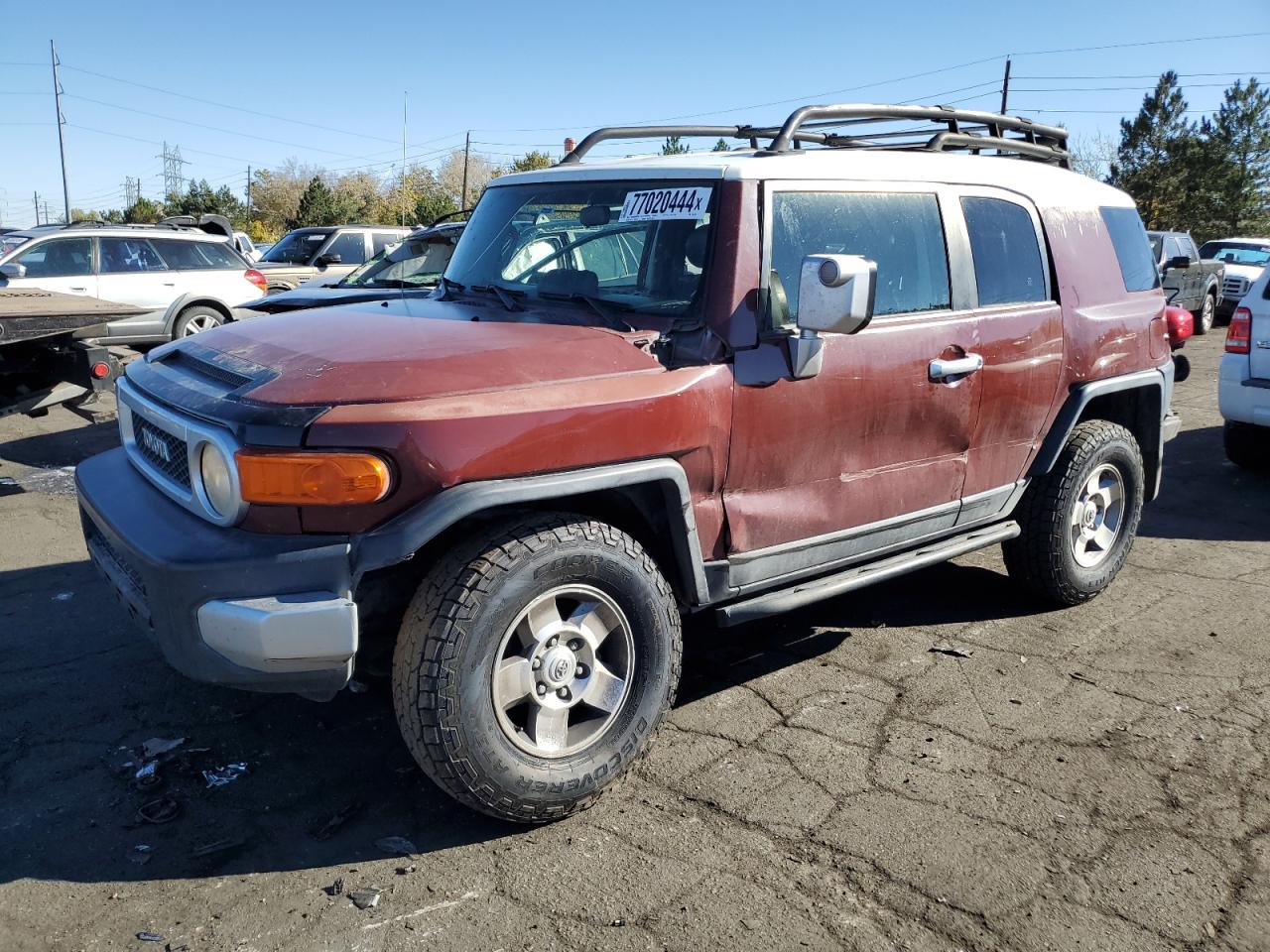 Lot #2921764593 2008 TOYOTA FJ CRUISER