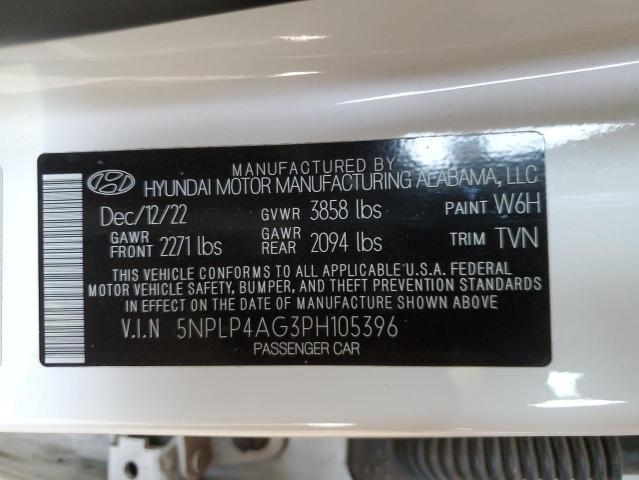 2023 HYUNDAI ELANTRA LI - 5NPLP4AG3PH105396