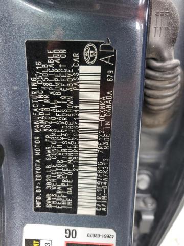 2016 TOYOTA COROLLA L - 2T1BURHE7GC671344