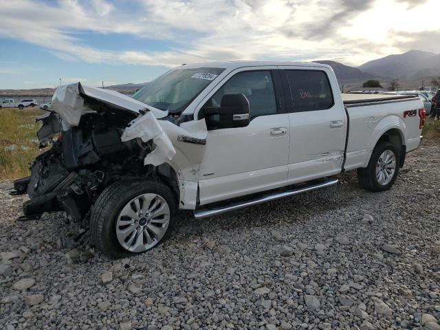 FORD F150 SUPER 2015 white  gas 1FTFW1EG5FFC72215 photo #1