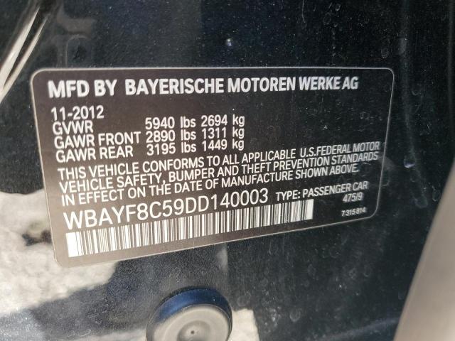 VIN WBAYF8C59DD140003 2013 BMW 7 SERIES no.13