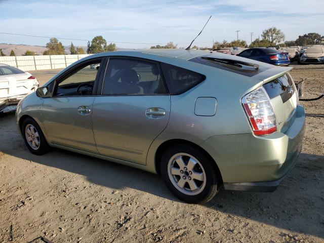 TOYOTA PRIUS 2007 green  hybrid engine JTDKB20U977644275 photo #3