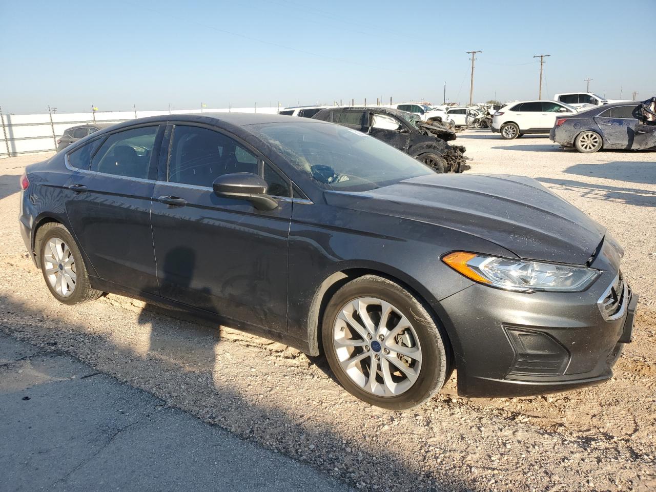 Lot #2989478690 2020 FORD FUSION SE