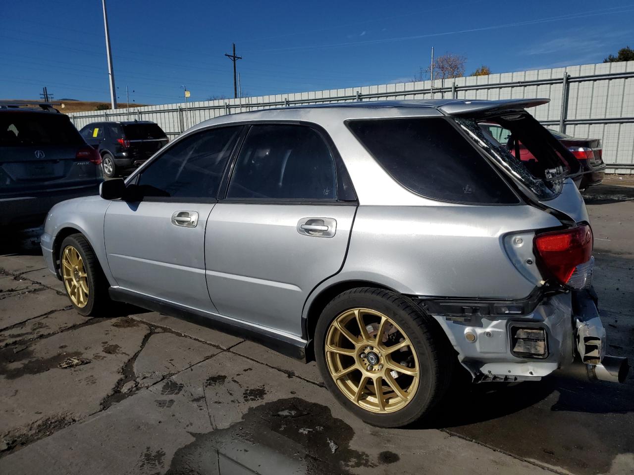 Lot #2955577525 2004 SUBARU IMPREZA WR