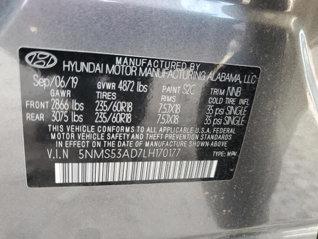 2020 HYUNDAI SANTA FE L - 5NMS53AD7LH170177