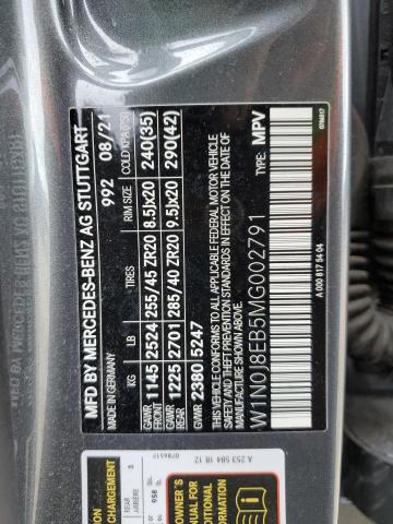 2021 MERCEDES-BENZ GLC COUPE - W1N0J8EB5MG002791