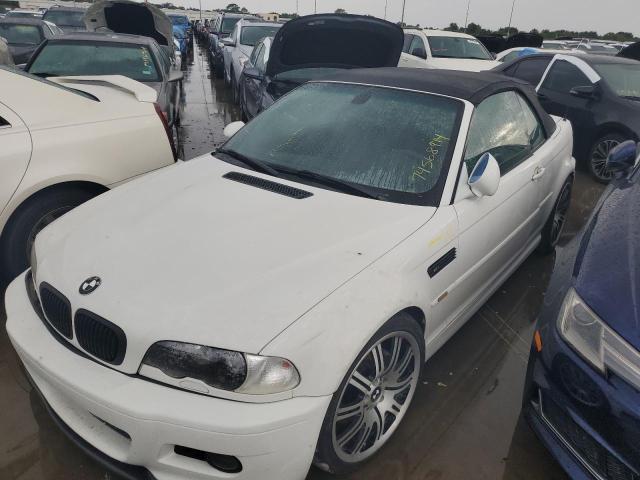 BMW M3 2005 white  gas WBSBR93415PK09028 photo #1