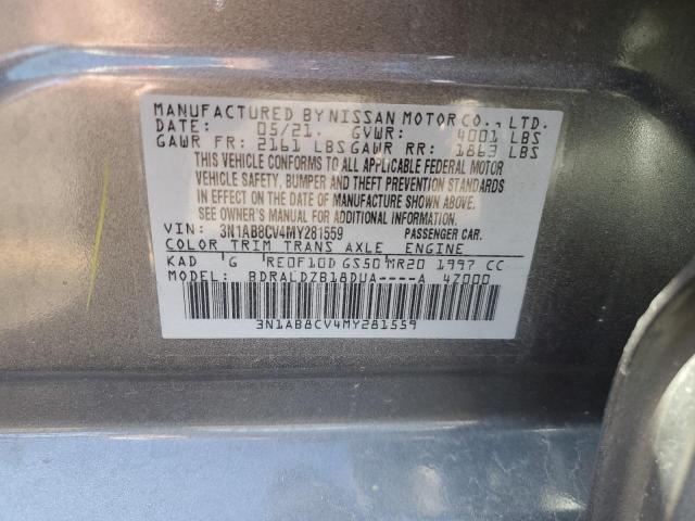2021 NISSAN SENTRA SV 3N1AB8CV4MY281559