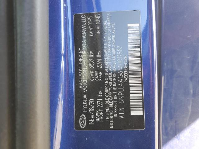 2021 HYUNDAI ELANTRA SE - 5NPLL4AG6MH012587