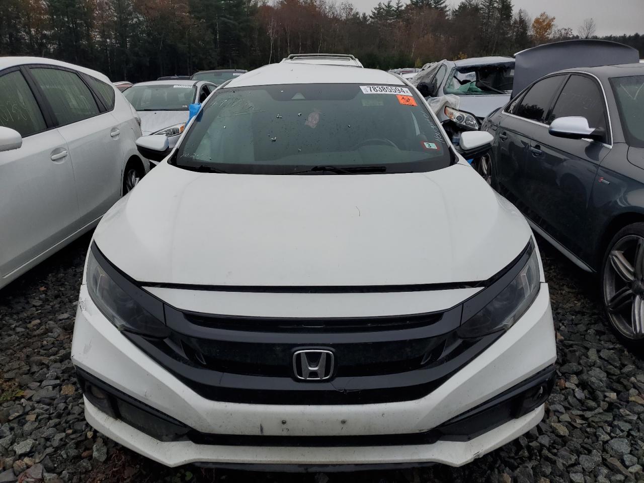 Lot #2959793915 2020 HONDA CIVIC SPOR