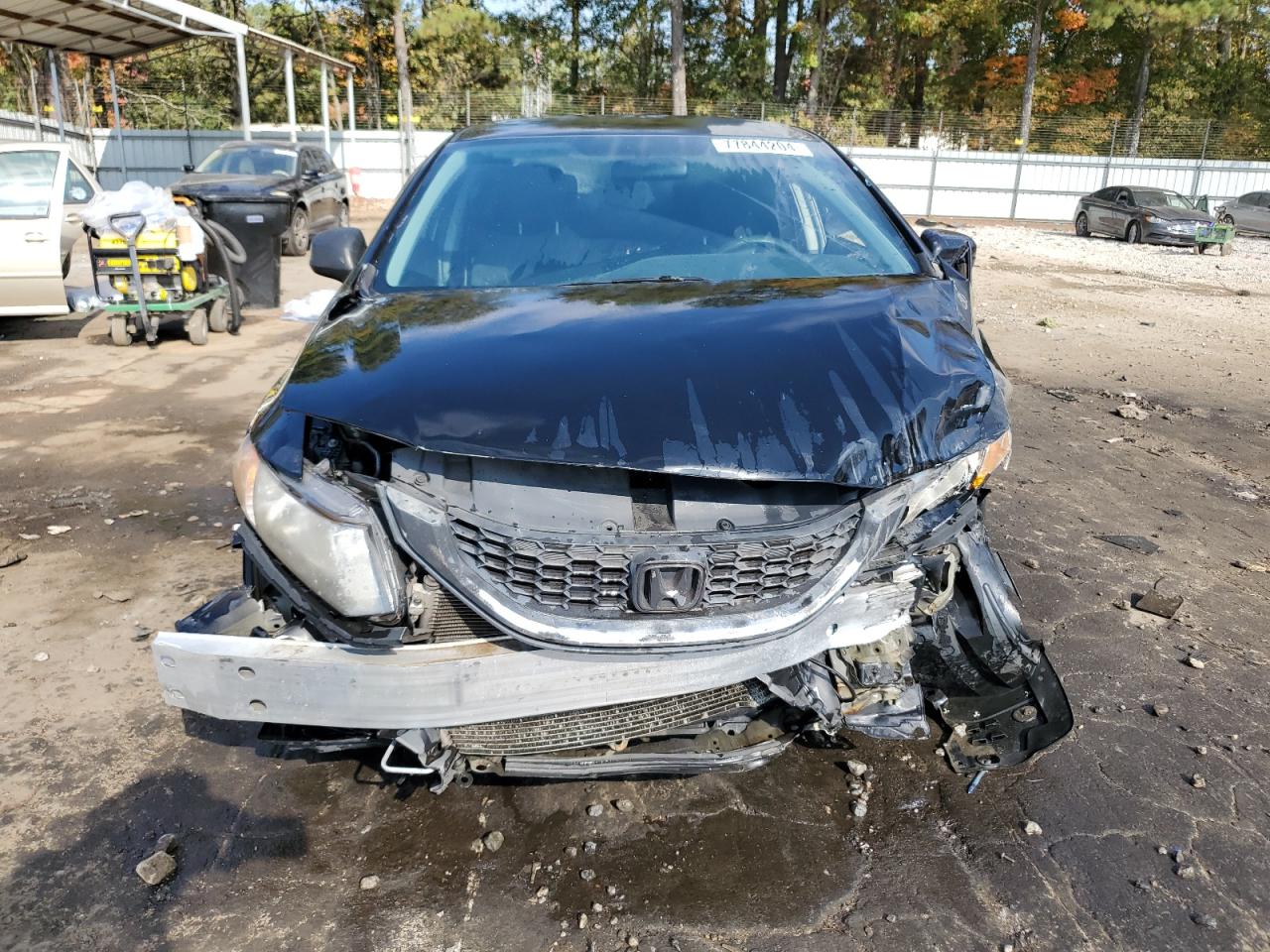 Lot #2993869326 2014 HONDA CIVIC LX