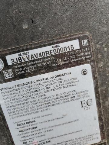 2024 CAN-AM MAVERICK X - 3JBVVAV40RE000015