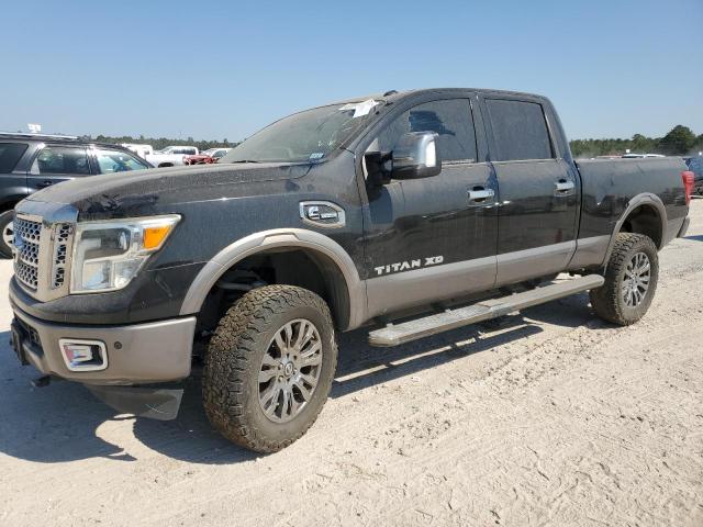 NISSAN TITAN XD S 2016 black  diesel 1N6BA1F21GN502692 photo #1