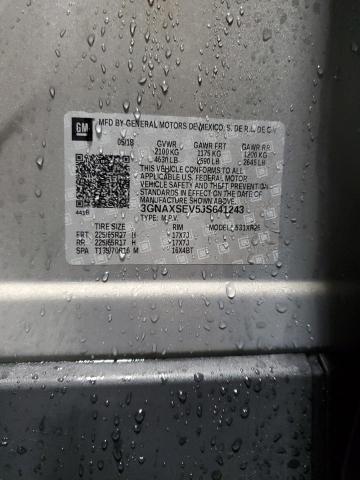 2018 CHEVROLET EQUINOX LT - 3GNAXSEV5JS641243